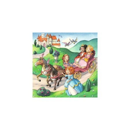Puzzle Micile Printese, 3X49 Piese Ravensburger - 1